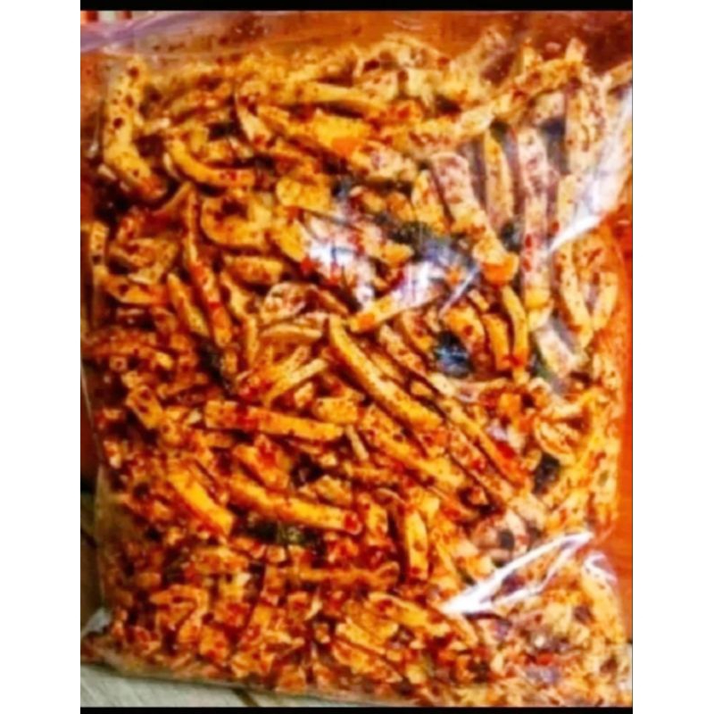 

Basreng Sultan Bandung 1kg Viral TikTok Pedas Daun Jeruk Bumbu Cikruh