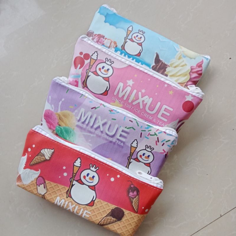 

pouch pensil mixue / tempat pensil anak