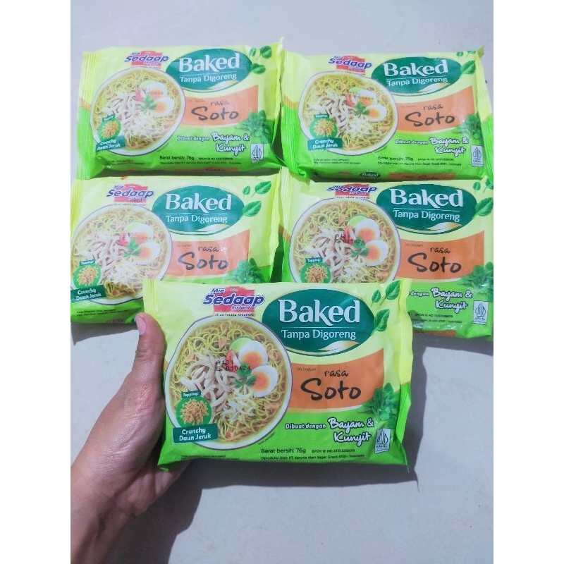 

MIE SEDAAP BAKED SOTO