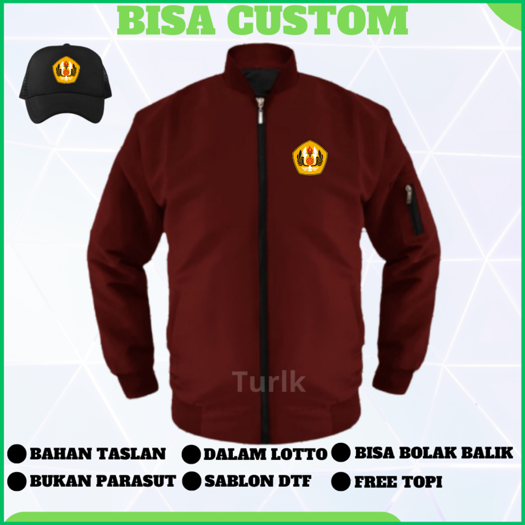 Jaket Universitas Padjadjaran Jaket Bomber Unpad Jaket Custom