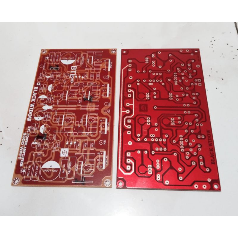 PCB BLACK WIDOW SAFARI BTL Power Amplifier