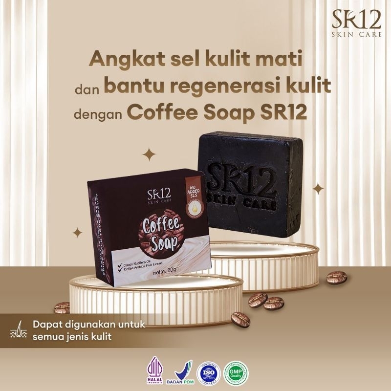 ATASI FLEK HITAM sabun flek SR12 coffee soap sr12