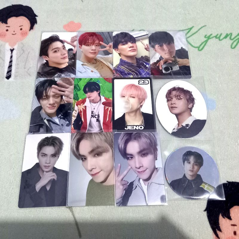 Photocard Official WayV, NCT Jeno Empathy Dream, Reso Future, Glimo TC Scratch Bubble, Pendant Haech