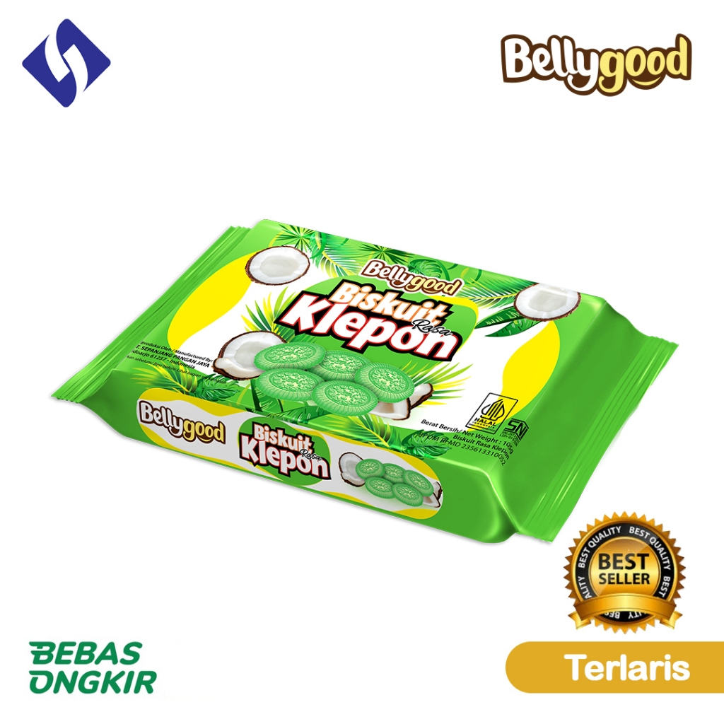 

[PGO] Bellygood Biskuit Rasa Klepon 105gr