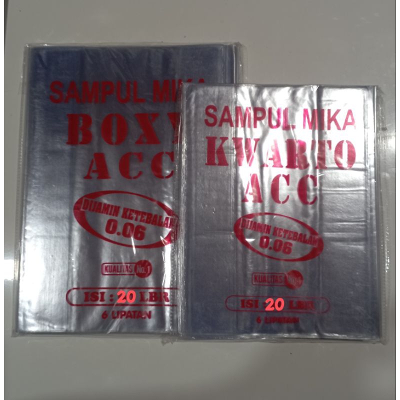 

SAMPUL BUKU MIKA uk. KWARTO / BOXY KWALITAS BAGUS ISI 20 LBR