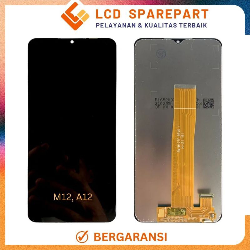 LCD Touchscreen Samsung Galaxy M12, Samsung A12, M125, A125 / ORI Fullset 8