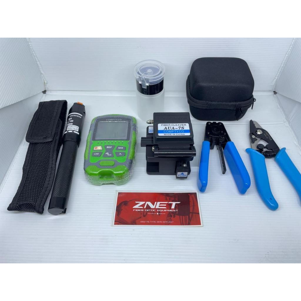 FTTH TOOL KIT OPM MINI 3 IN 1 LENGKAP FVL Cleaver FO/Fiber Optic/Optik
