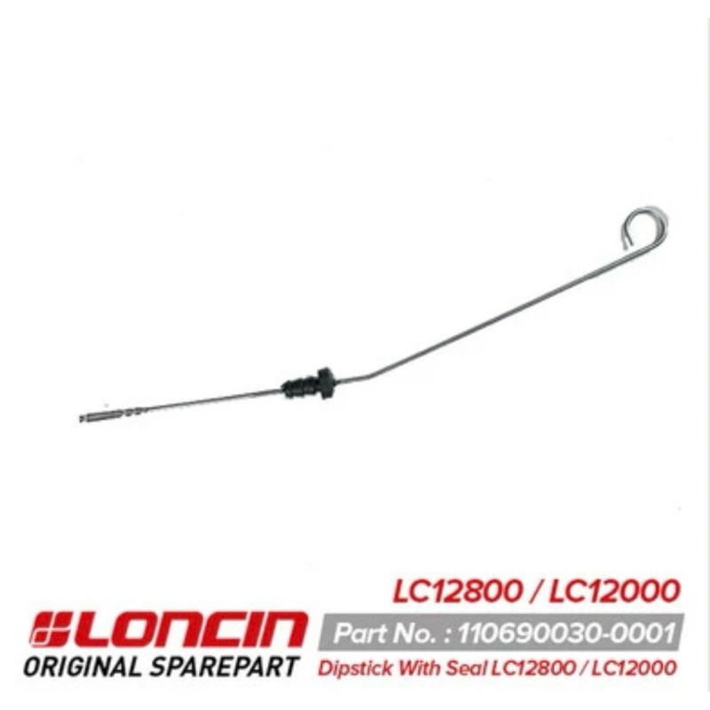 Dipstick Oli Dengan Seal Genset Loncin LC12000 / LC12800