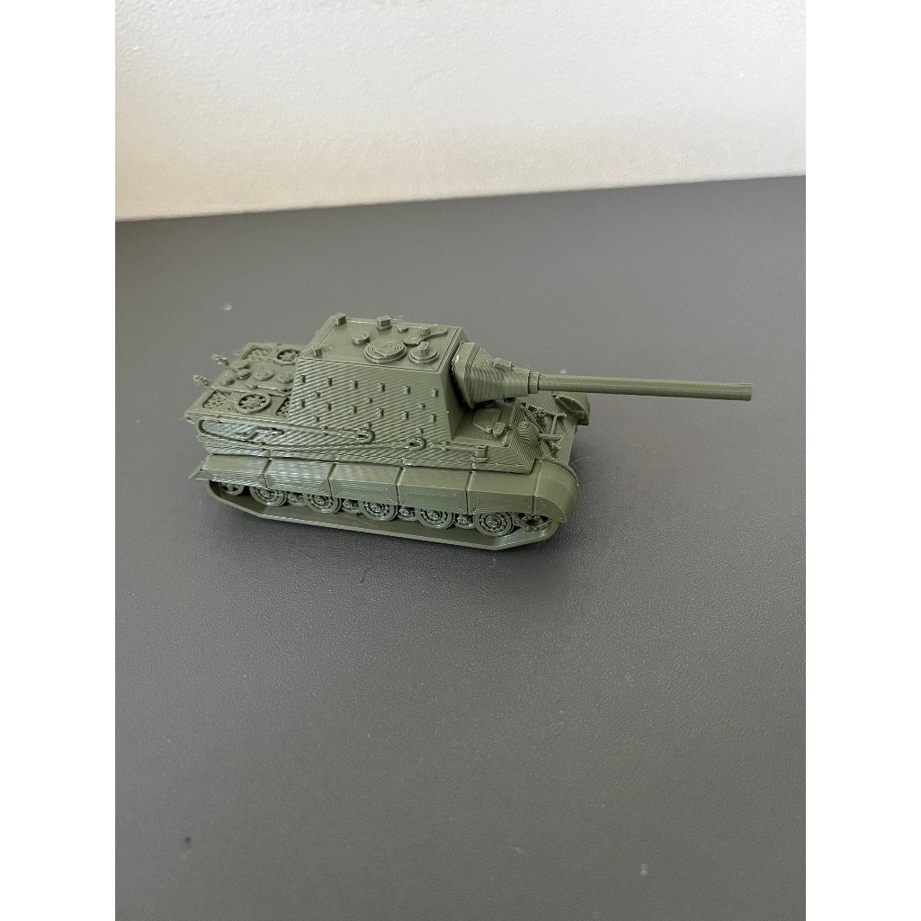 Jagdtiger tank, scale 100, 3d printed tank, diecast militer