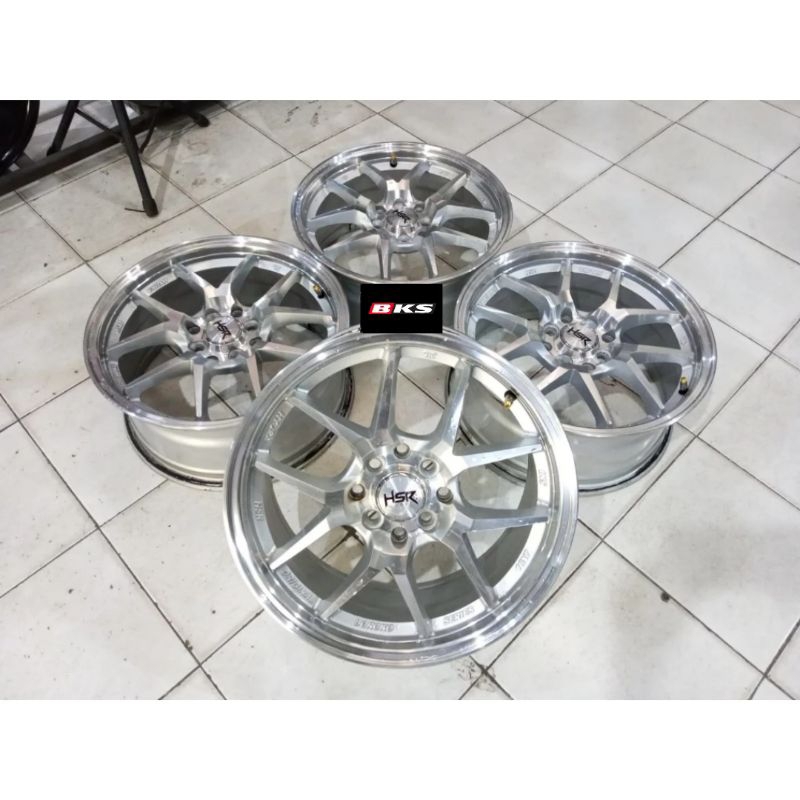 Velg Mobil Bekas Hsr Hyura Ring 16 Untuk Jazz Brio Yaris Avanza Xenia