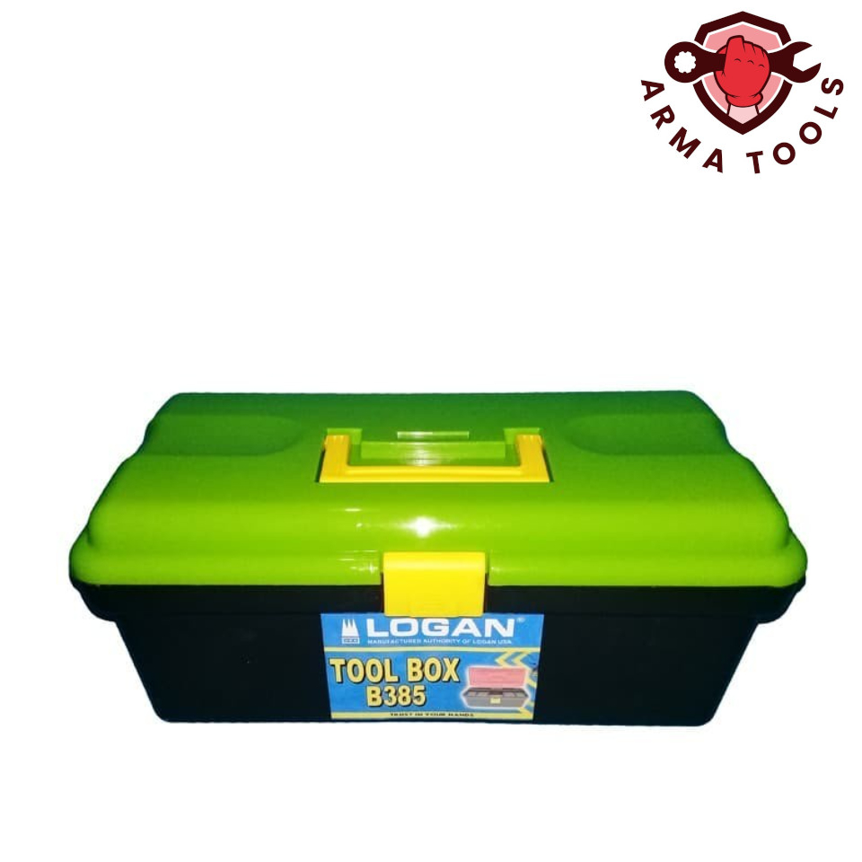 Tool Box Plastik 385 Logan/Tool Box/Kotak Peralatan/Kotak Perkakas