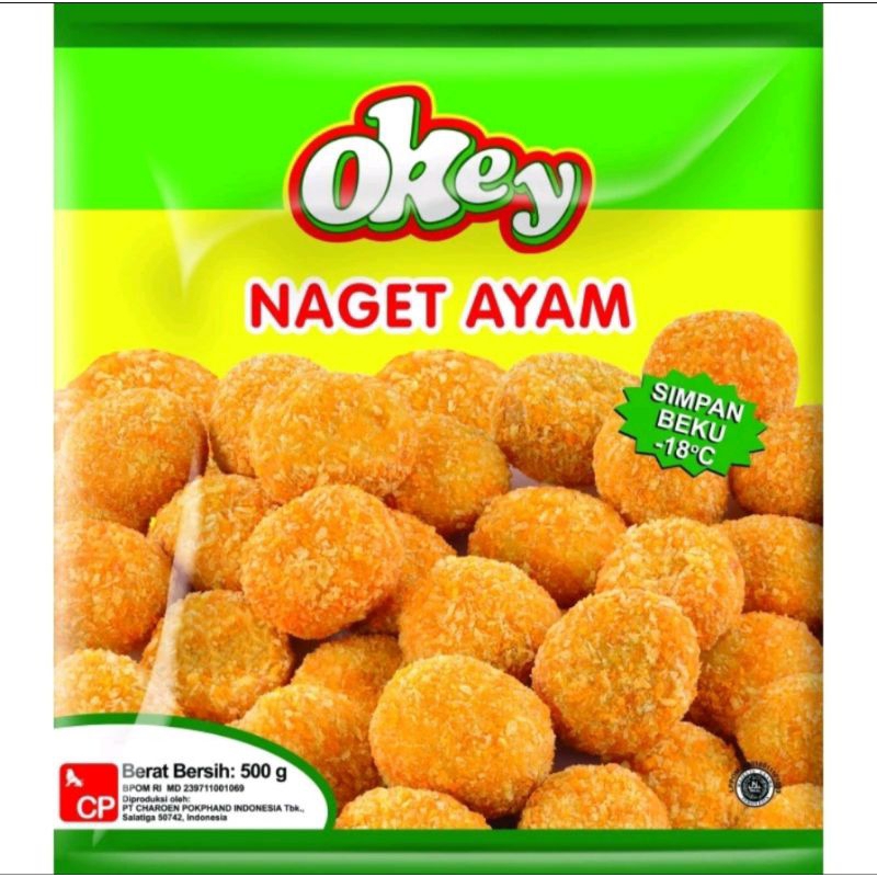 

OKEY NUGGET AYAM COIN 500GR