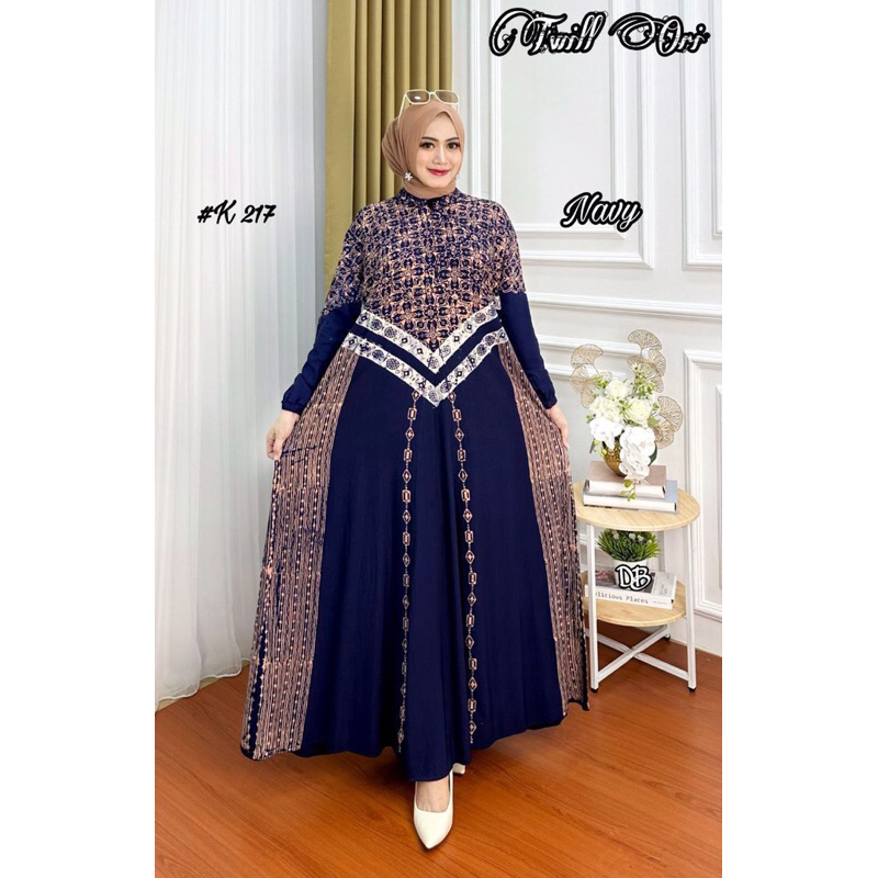 Gamis Twill Ori, Daster Seni Pekalongan, Daster cantik