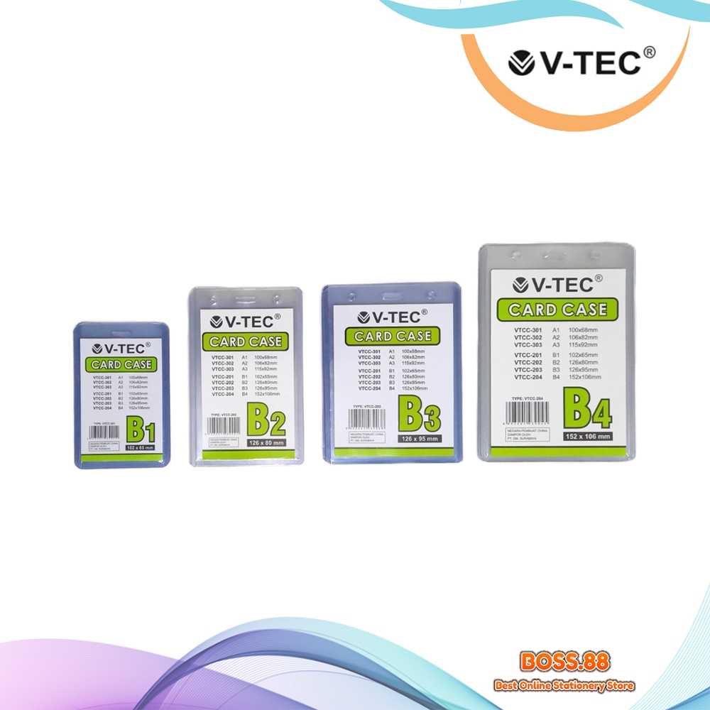 

CARD CASE / HOLDER V-TEC (5 PCS)