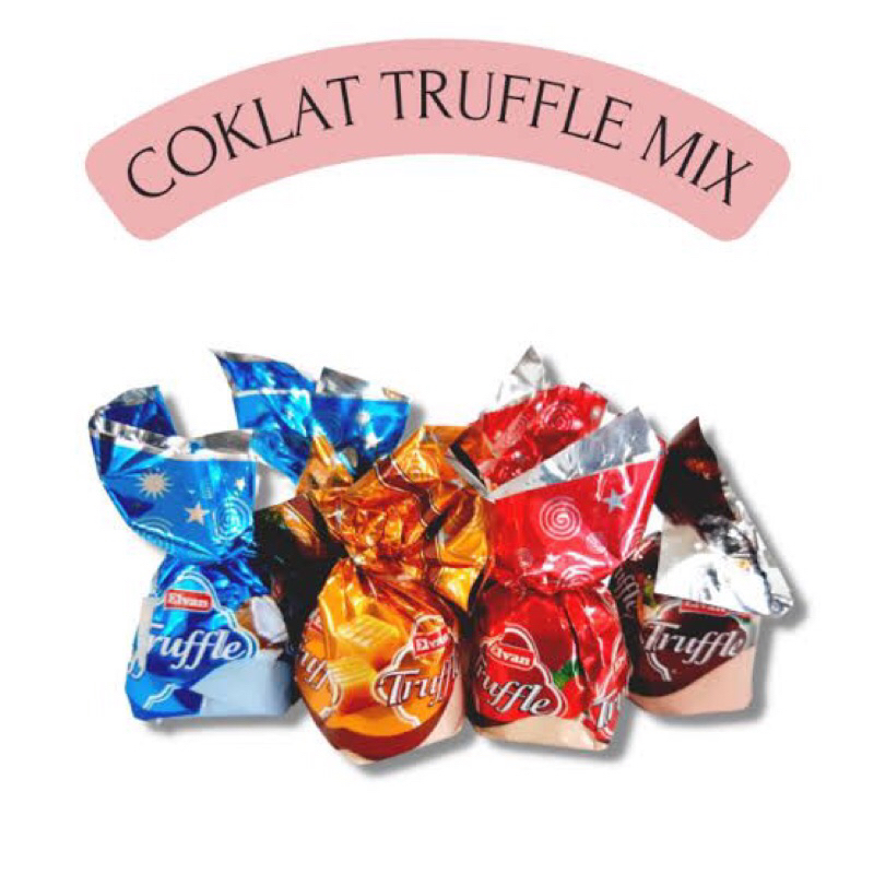 

Coklat Truffle Turki Mix 250gr Repack / Oleh oleh Haji Umroh