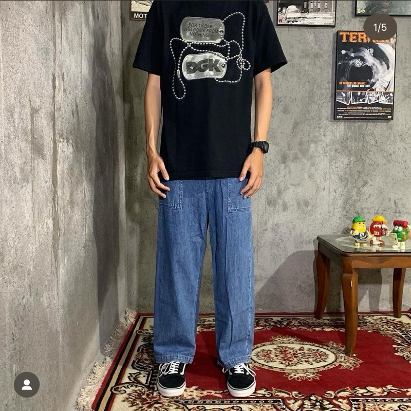 denim pants fatigue 8seconds | celana denim fatigue 8seconds