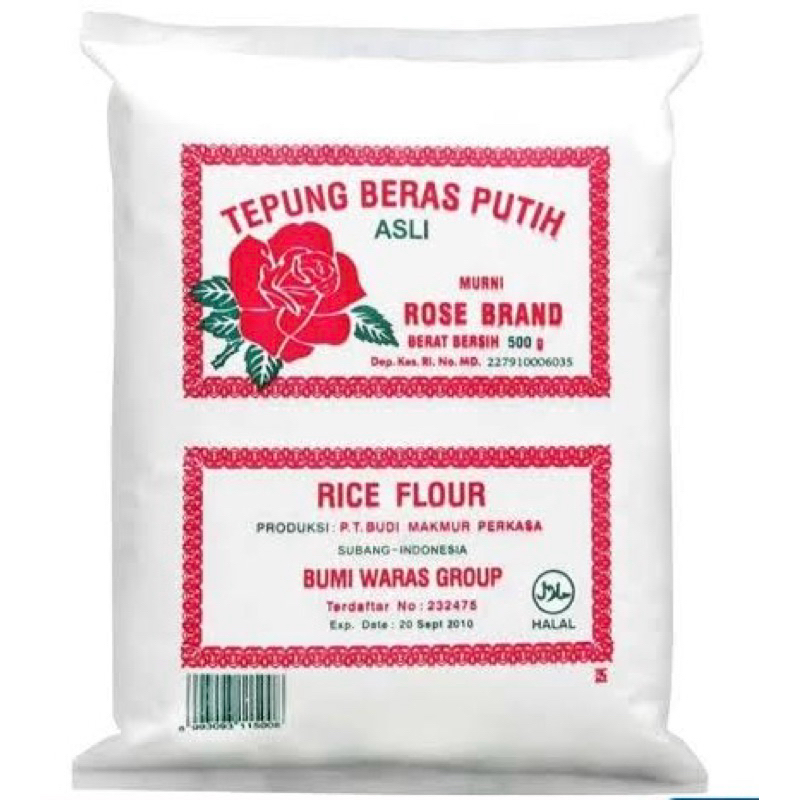 

Tepung Beras Rosebrand 500 Gr