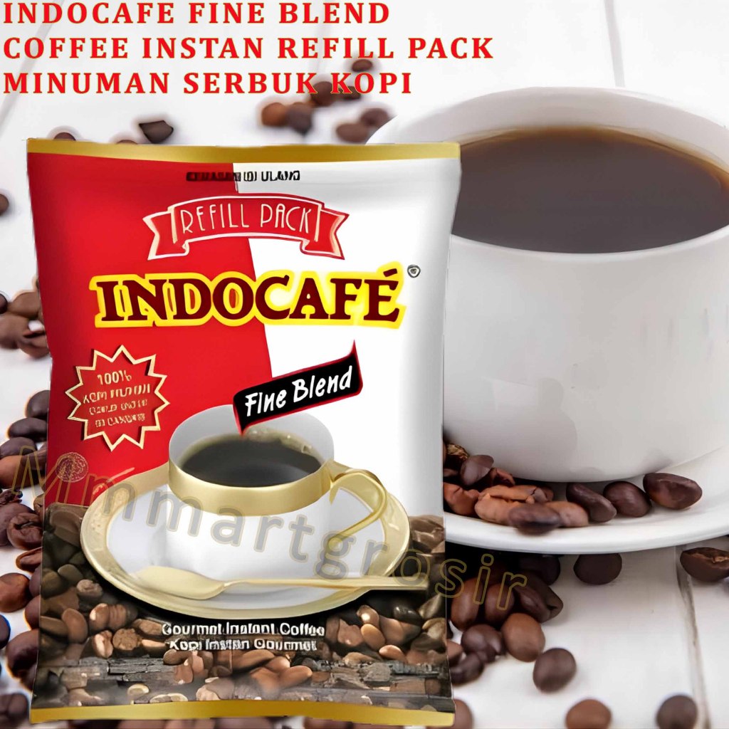 

Indocafe / Coffee Fine Blend / Minuman Serbuk Kopi Instan / 100gr