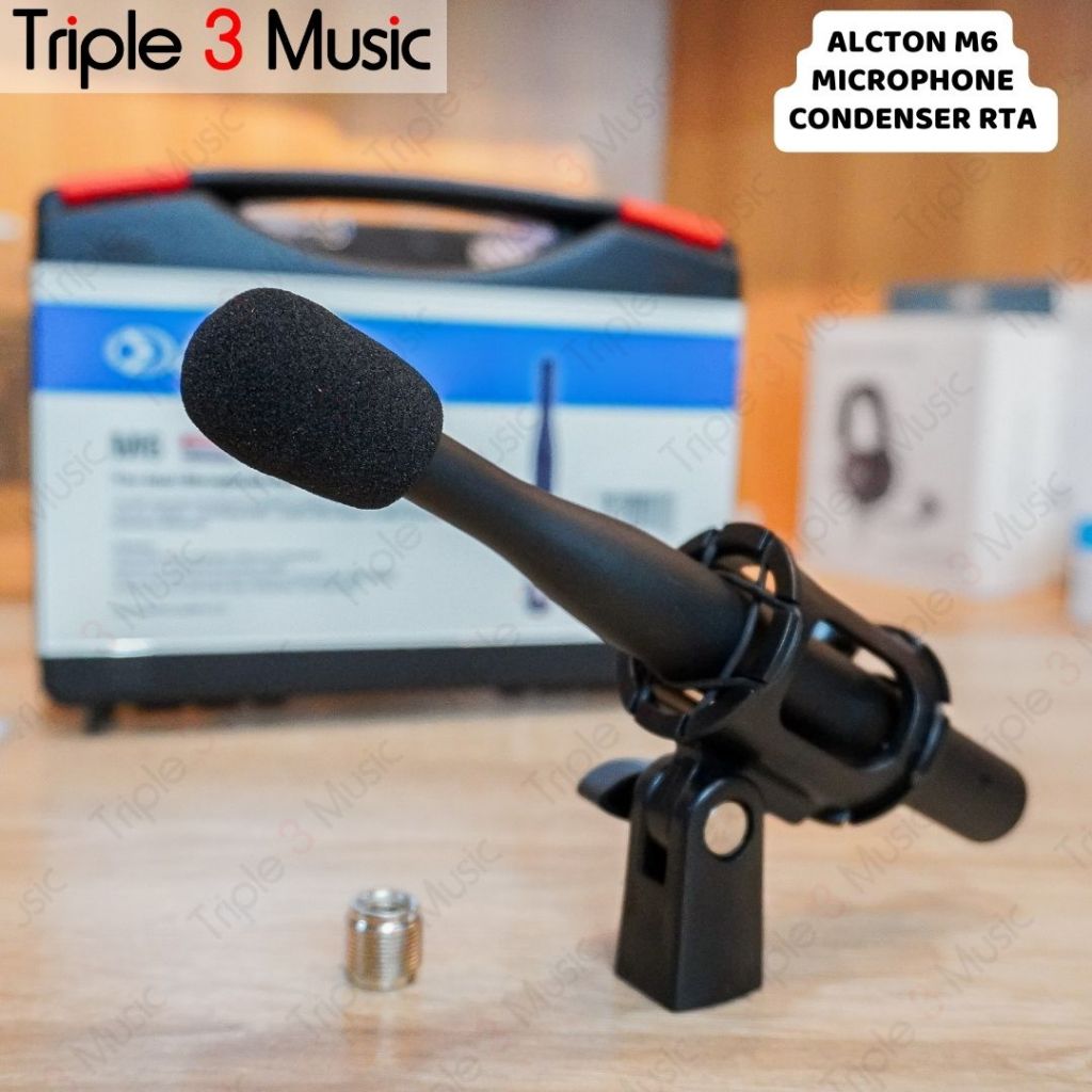 ALCTRON M6 MIC ELECTRET MIC BUAT RTA REAL TIME ANALYZER
