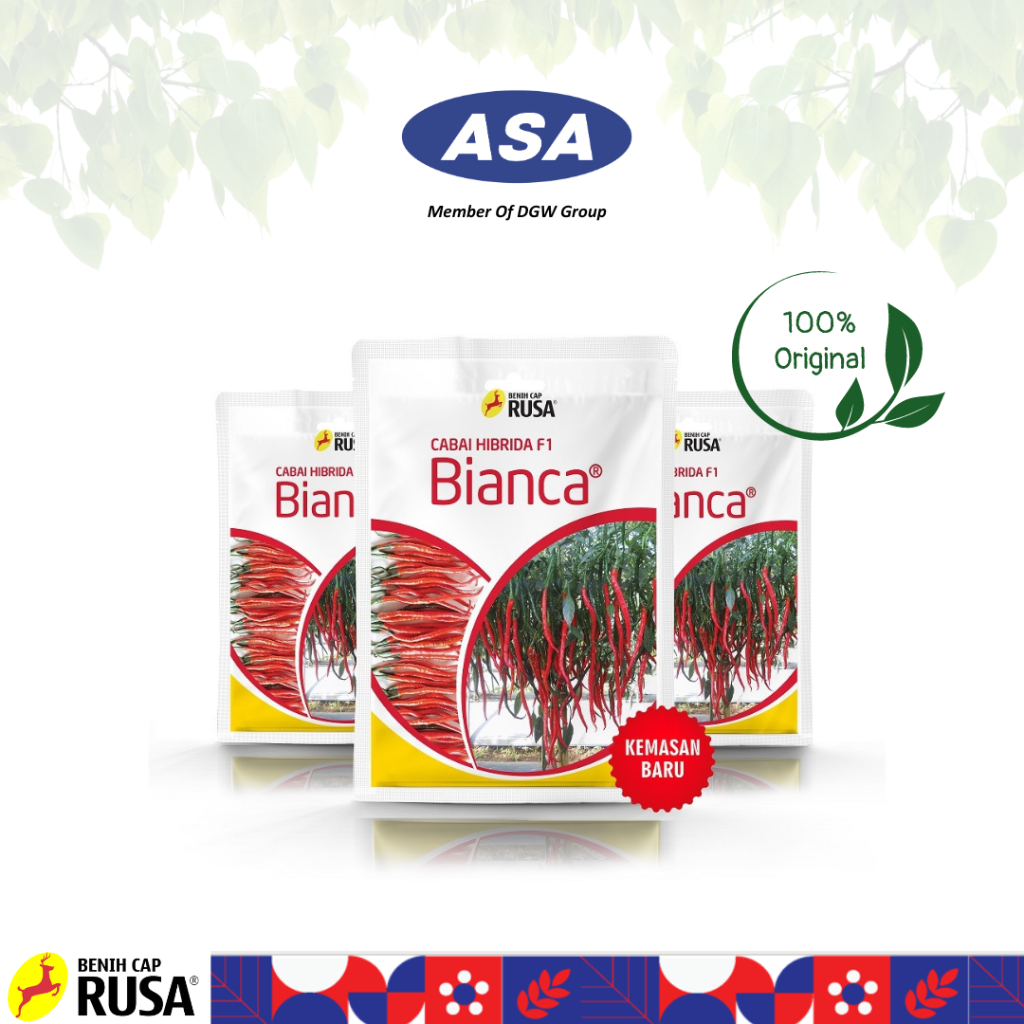 BENIH CABAI KERITING BIANCA F1 Kemasan 10 Gram
