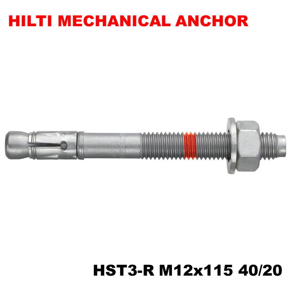 DYNABOLT HILTI HST3-R M12 x 115mm WEDGE ANCHOR ITEM NUMBER 2105870