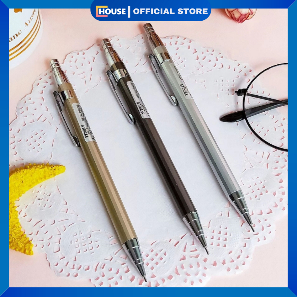 

(COD) Propelling Pencil Mechanic Pensil Mekanik Cetek - Tip 0.5 mm 0.7mm