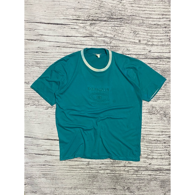 Kaos tshirt vintage Diesel tosca logo bordir second