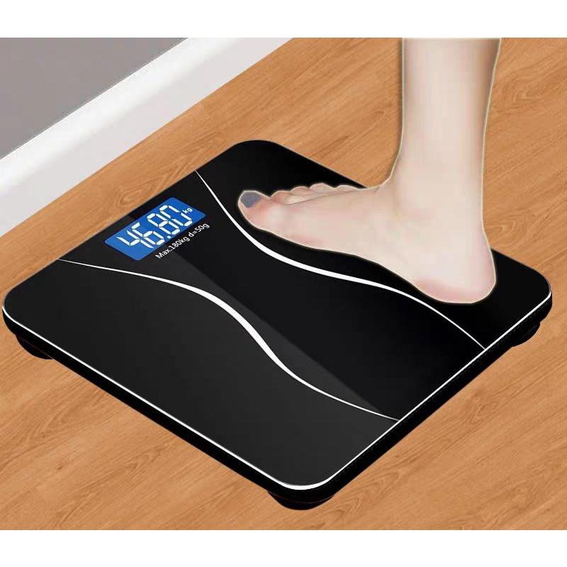 JEEA | (G-2626) (G-2125) (Q2-115) Timbangan Badan Digital 180kg scale kaca Berat Mini Max Original I