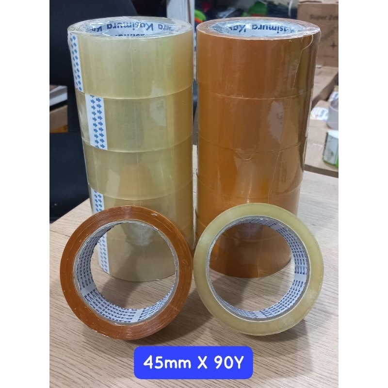 

Lakban Bening dan Coklat 90 yard