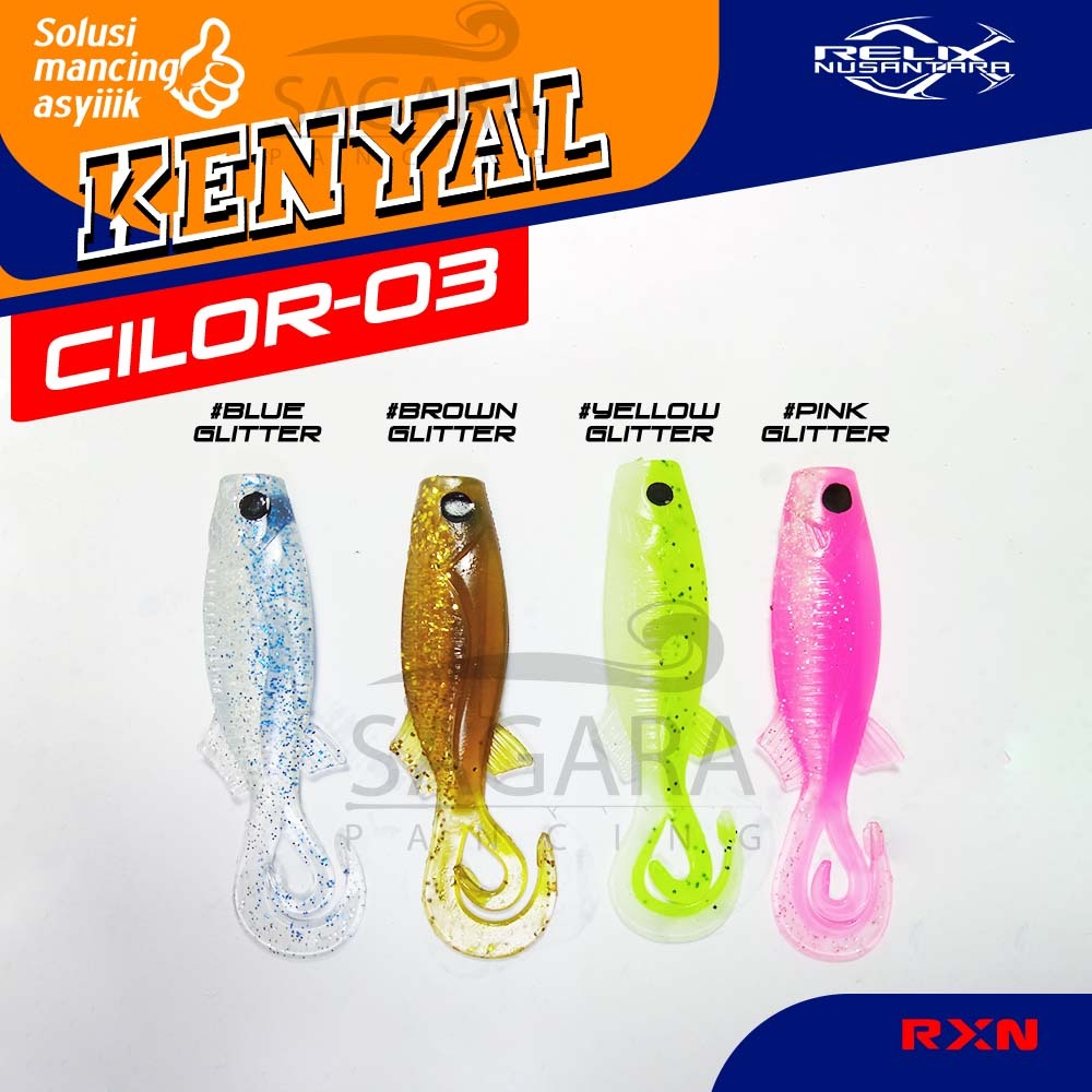 Umpan Pancing Kenyal Cilor SoftLure Cilor Soft Lure Cilor Relix Nusantara