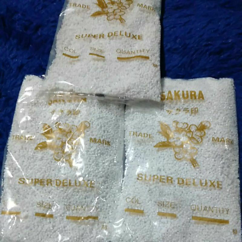 manik Mote pasir Payet 11/0 warna putih