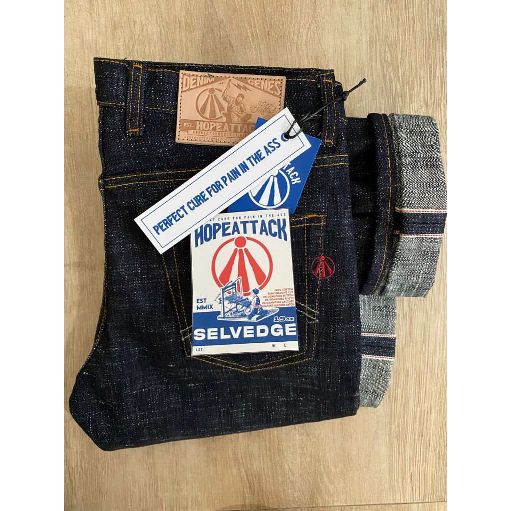 akasha 19oz selvedge denim hopeattack