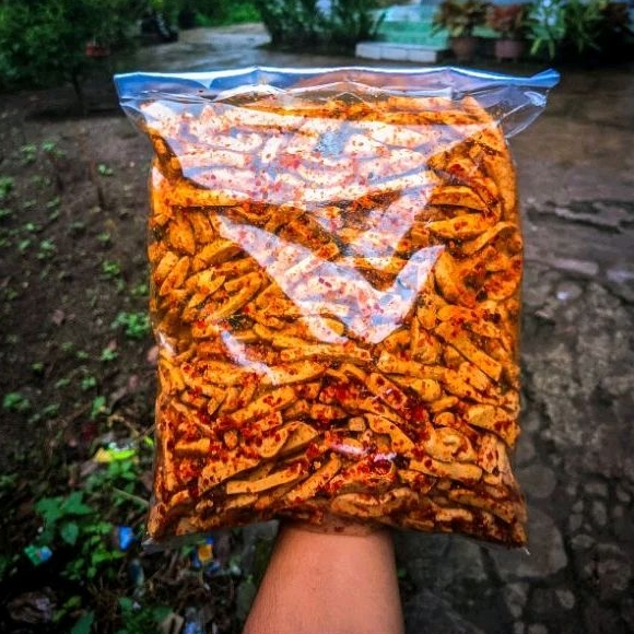 

Basreng Viral 500 Gram Basreng Sultan Bandung Pedas Daun Jeruk