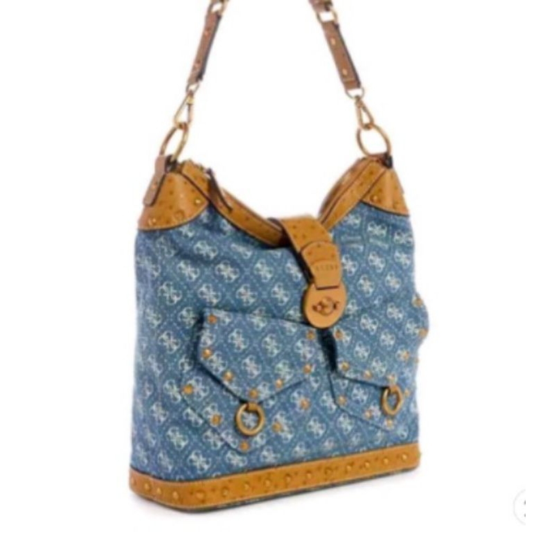 SARDINIA VINTAGE HOBO BAG - TAS WANITA ORIGINAL GUESS