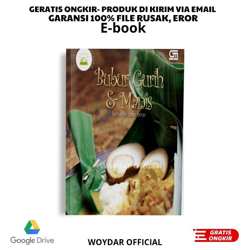 

B023 Bubur Gurih Manis Berbahan Dasar Beras (Linda)