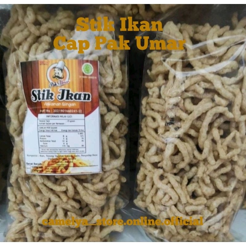 

STIK IKAN Cap Pak Umar/Snack/Cemilan/Makanan Ringan