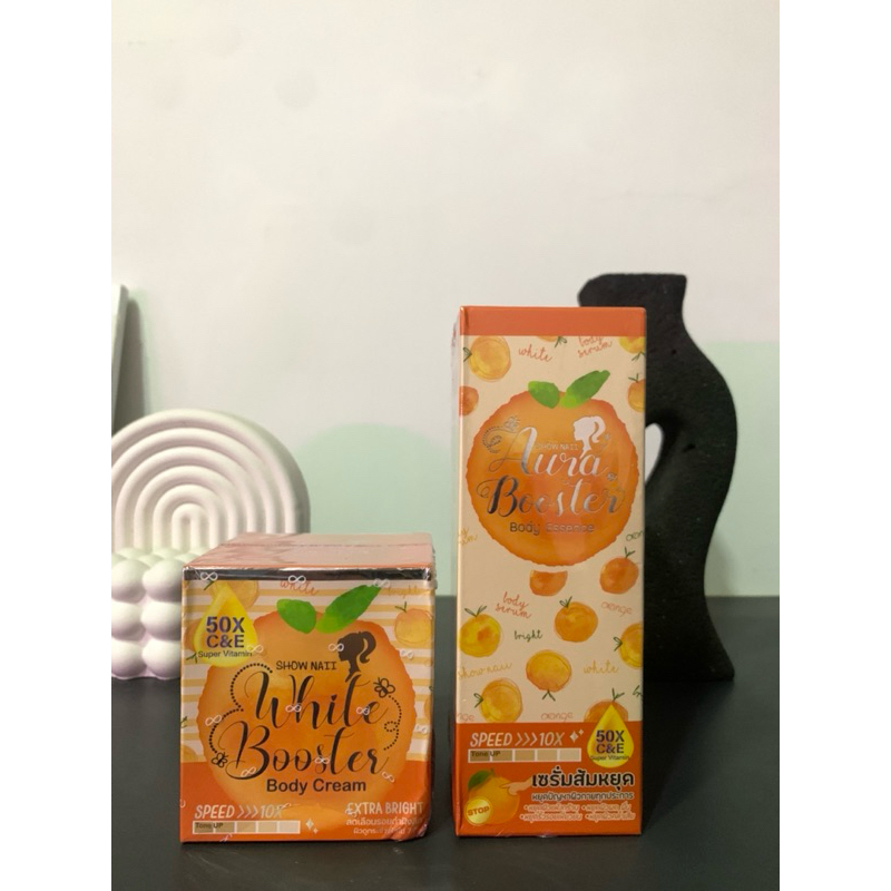 AURA BOOSTER BODY ESSENCE & BODY CREAM
