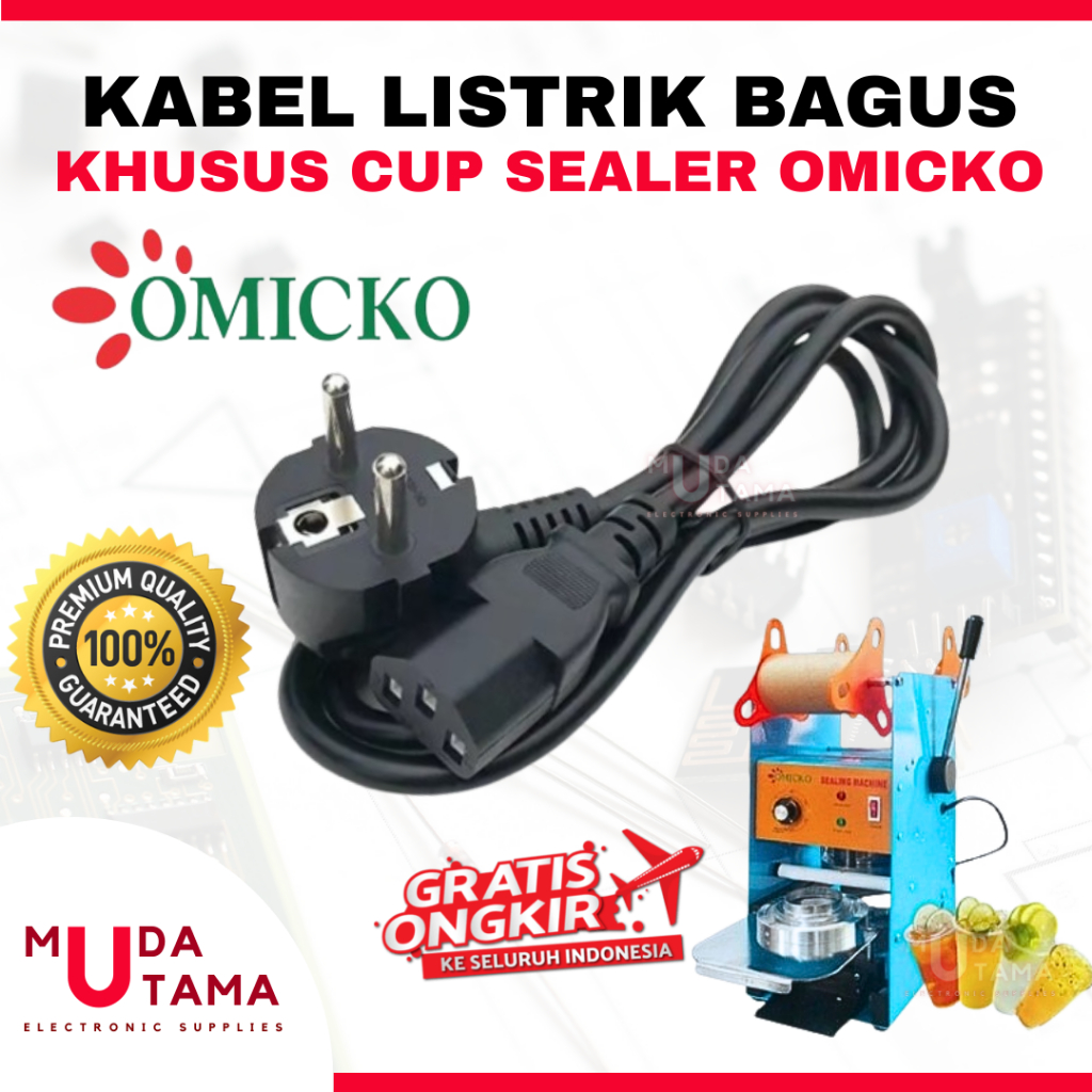 KABEL LISTRIK CUP SEALER OMICKO |  COK KABEL SEALER CUP OMICKO | COK LISTRIK SEALER CUP OMICKO