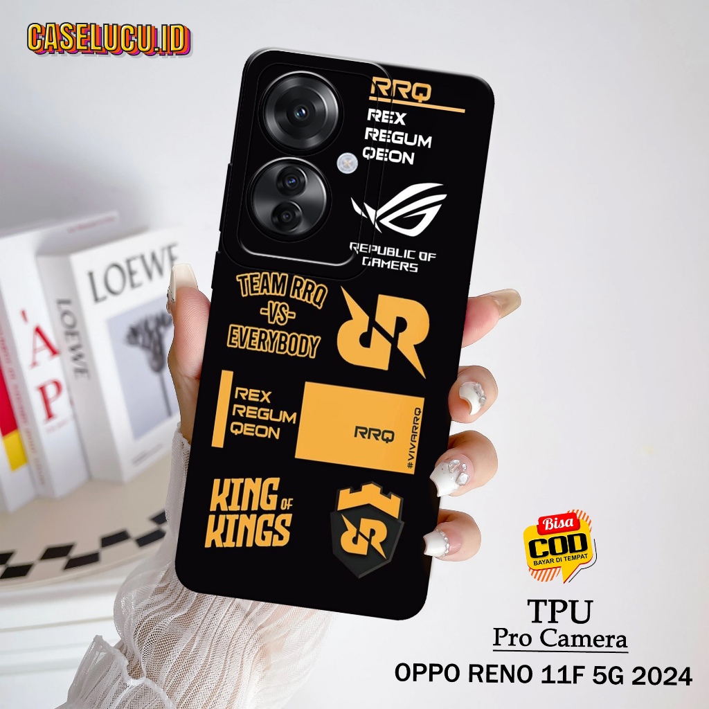 Casing Hp Oppo Reno 11F 5G 2024 Terbaru - Fashion Case Game - Case Hp Oppo Reno 11F 5G 2024 - Softca
