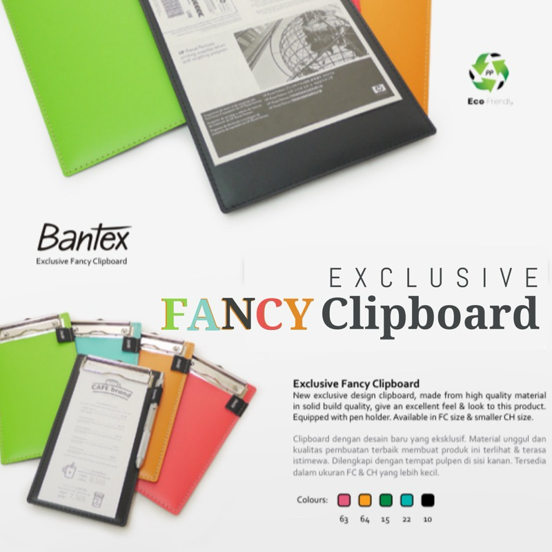 

CLIPBOARD CH BANTEX 8818 EXCLUSIVE | PAPAN DADA UKURAN CH | ALAS UJIAN