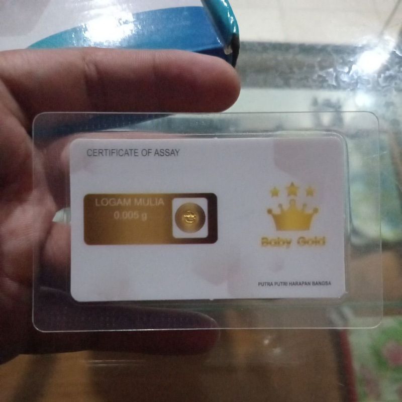 Logam Mulia Baby Gold 0.005 gram