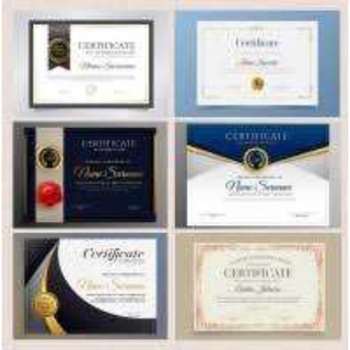 

CETAK SERTIFIKAT PEGHARGAAN/ PRINT SERTIFIKAT / CETAK PIAGAM PENGHARGAAN 1 SISI ATAU 2 SISI