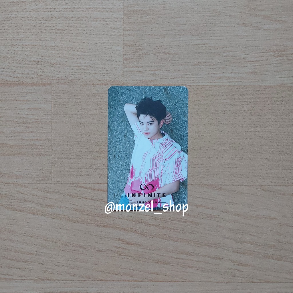 INFINITE - 5th Mini Album [Reality] Limited Edition ver Sungjong Photo Card (PC)