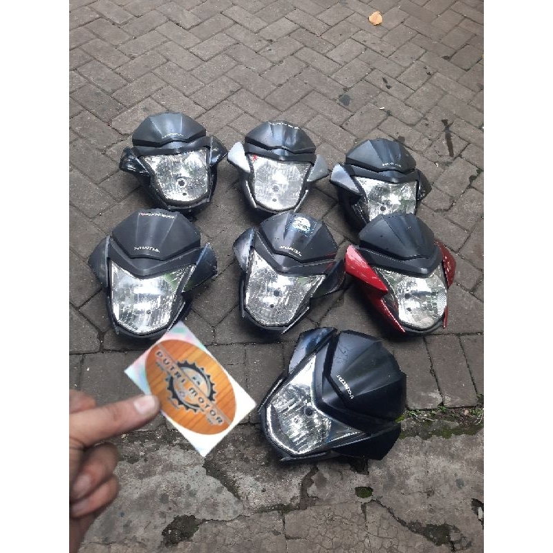 Headlamp Batok Lampu Honda Megapro New Monoshock