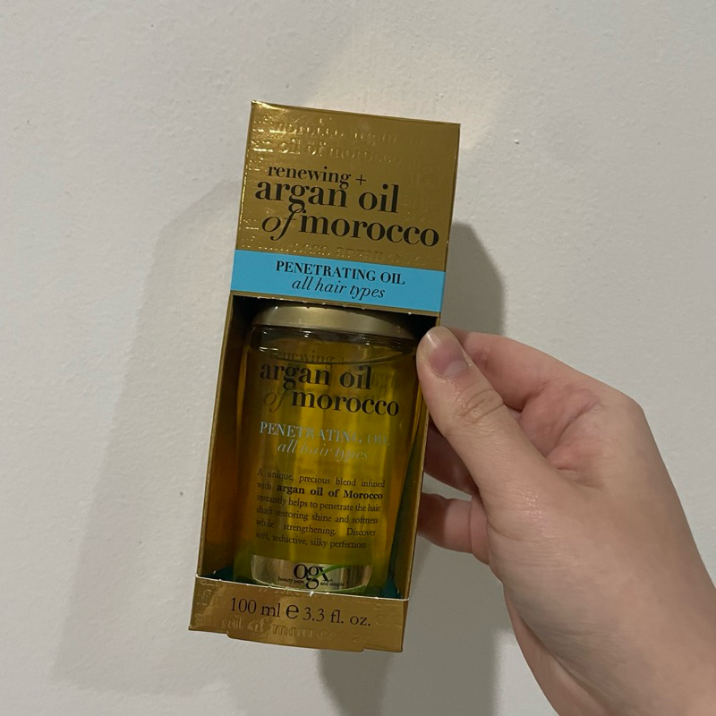 OGX renewing + Argan Oil of Morocco Hair Oil