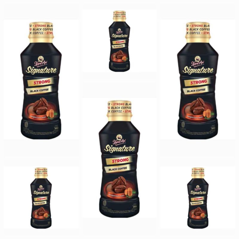 

Kapal Api Coffee Drink / Minuman Kopi Signature Black Coffee Strong Dengan Gula Aren 200 Ml