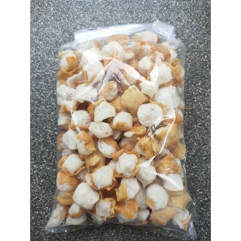 

Siomay mini kering / Gurilem kiloan, Renyah Gurih Murah. Topping baso aci, seblak