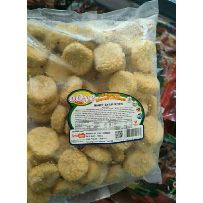 

Ooye Nugget Ayam Koin 1kg Termurah