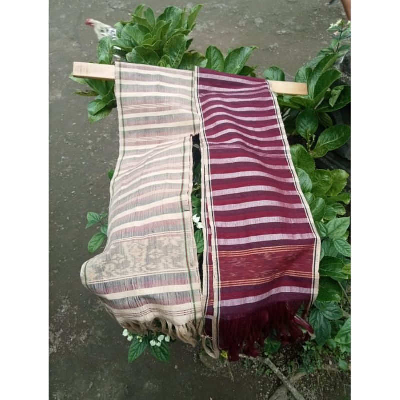 SELENDANG TENUN TENGANAN / SELENDANG TENUN KARANGASEM/ SELENDANG PLENDOAN / GRINGSING