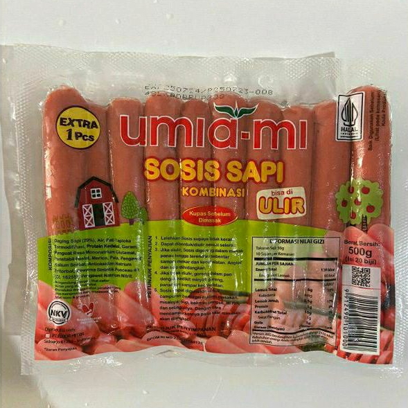 

Umami Sosis Sapi coktail 450gr